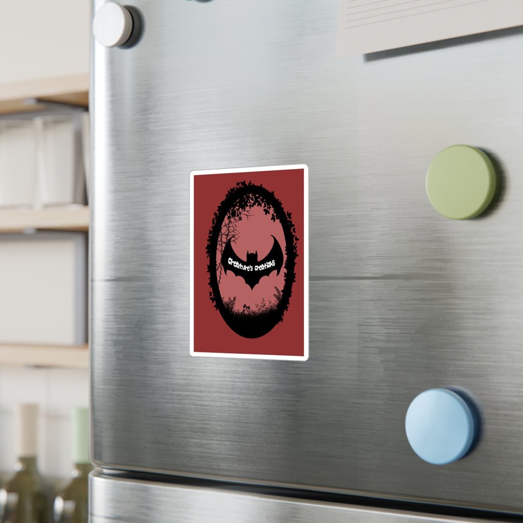 Bat Logo Vinyl Decal | Creature's Creations Alt Sticker