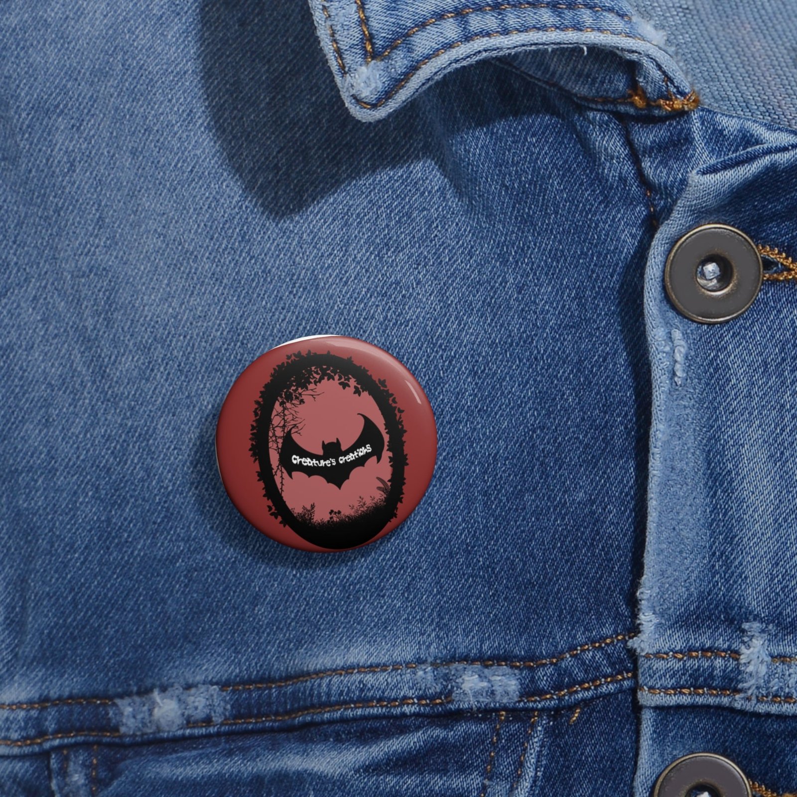 Creature's Creation logo pin