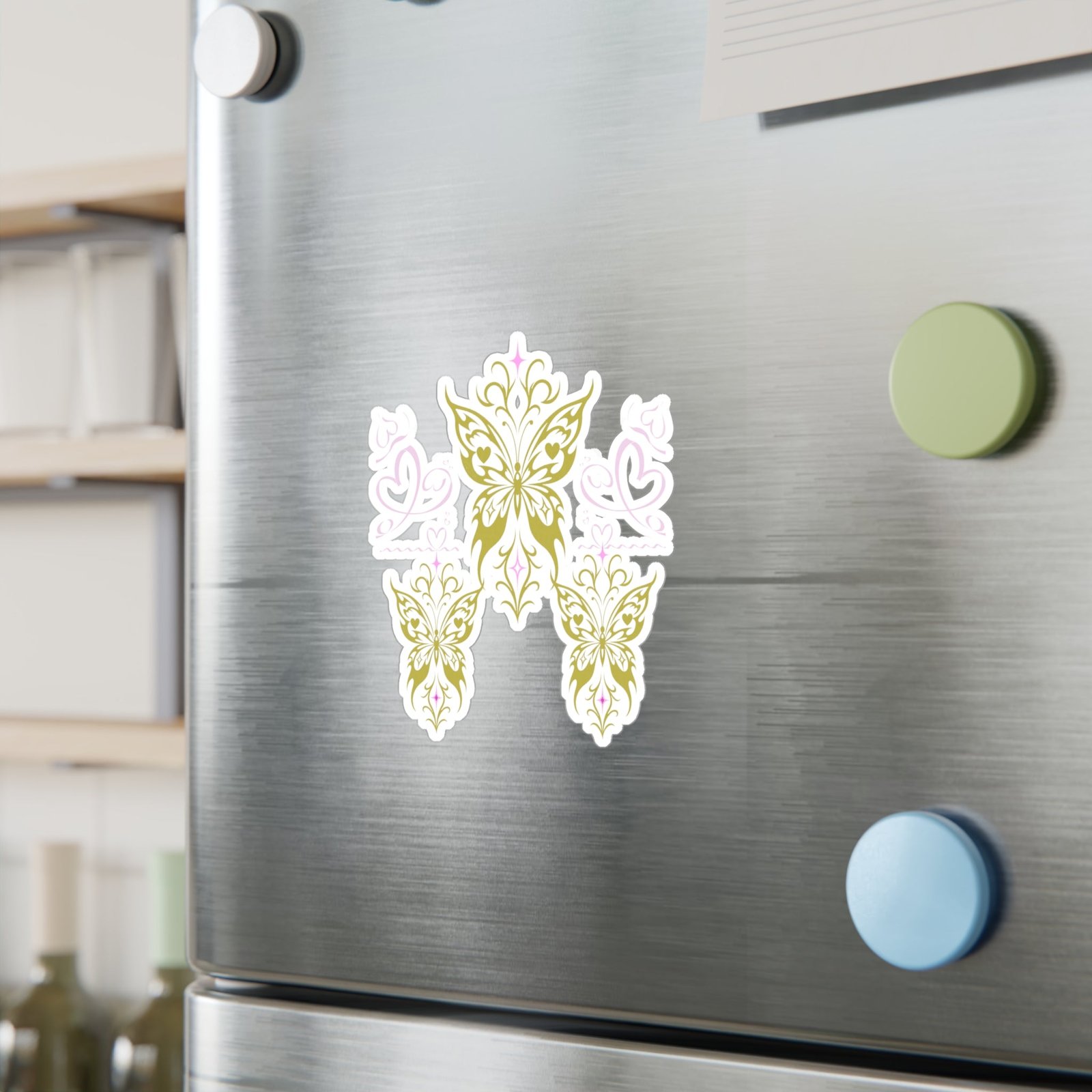 Butterfly Vinyl Decal | Alt Fashion Kindness Fanart Sticker