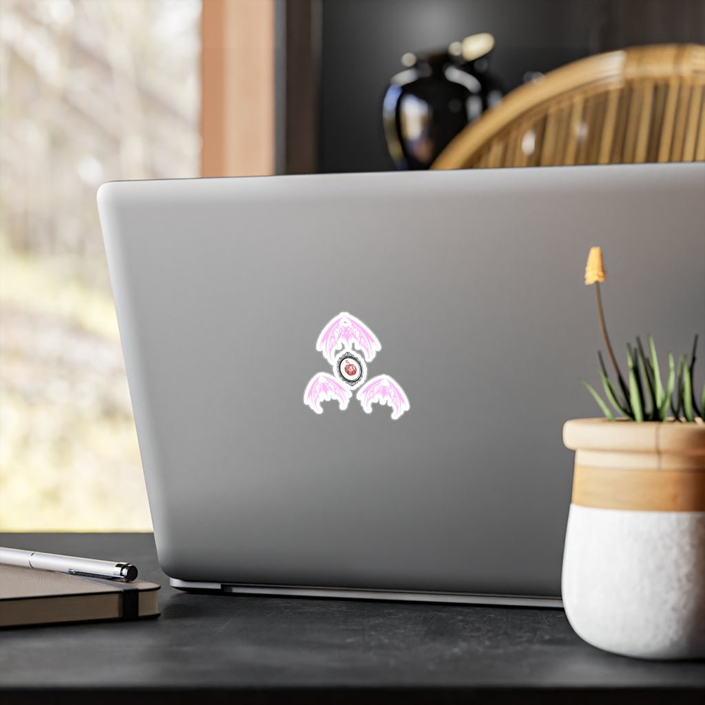 Fruit Bat Vinyl Decal Light Pink | Alt Creature Sticker