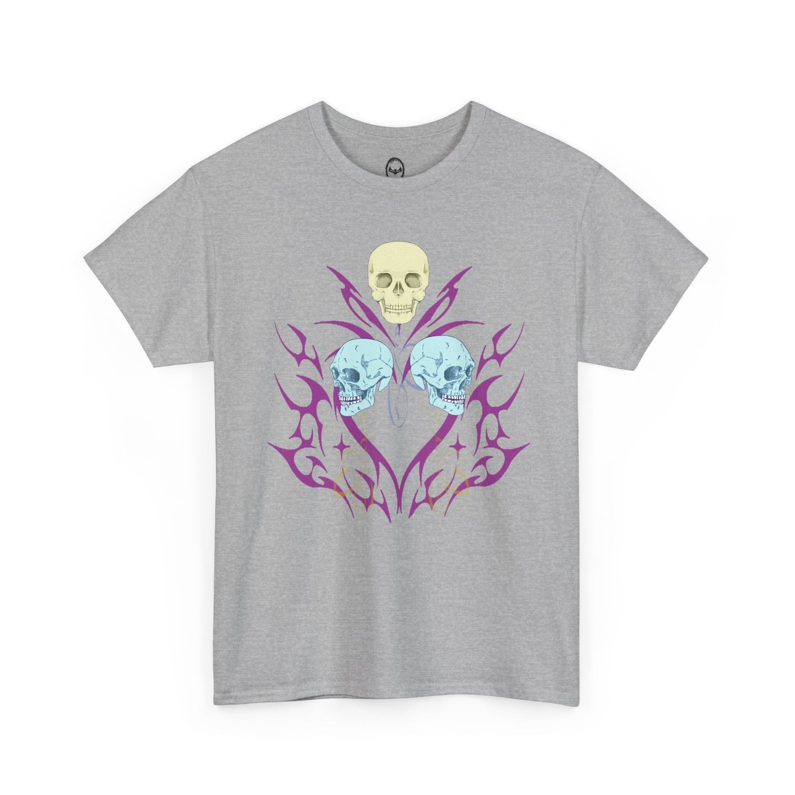 Skull Laughter Balloon Unisex Tee | Punk Emo Alt Graphic Tee