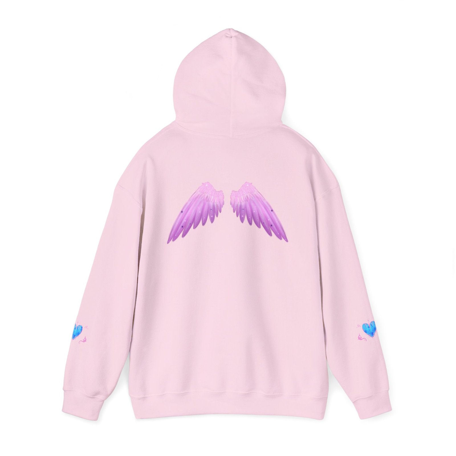 Crystal Heart Alicorn Hoodie | Alt Mythical Creature Graphic Sweatshirt Love