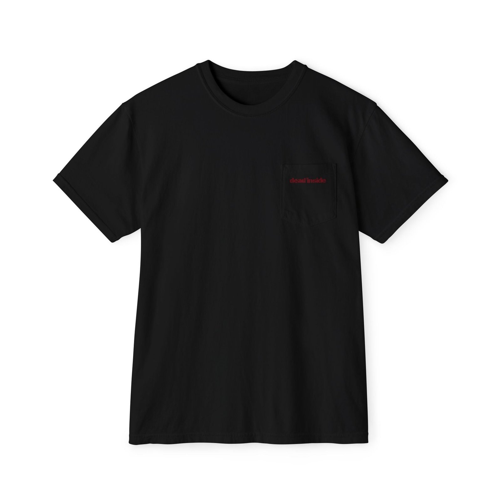 Dead Inside Coffin Pocket Tee | Gothic Emo Alt Graphic T-Shirt