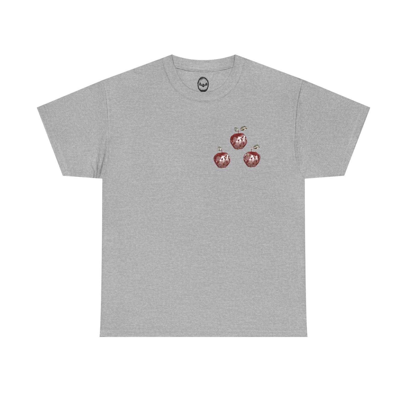 Crystal Apple Cross Graphic Tee | Alt Emo Creature Tee