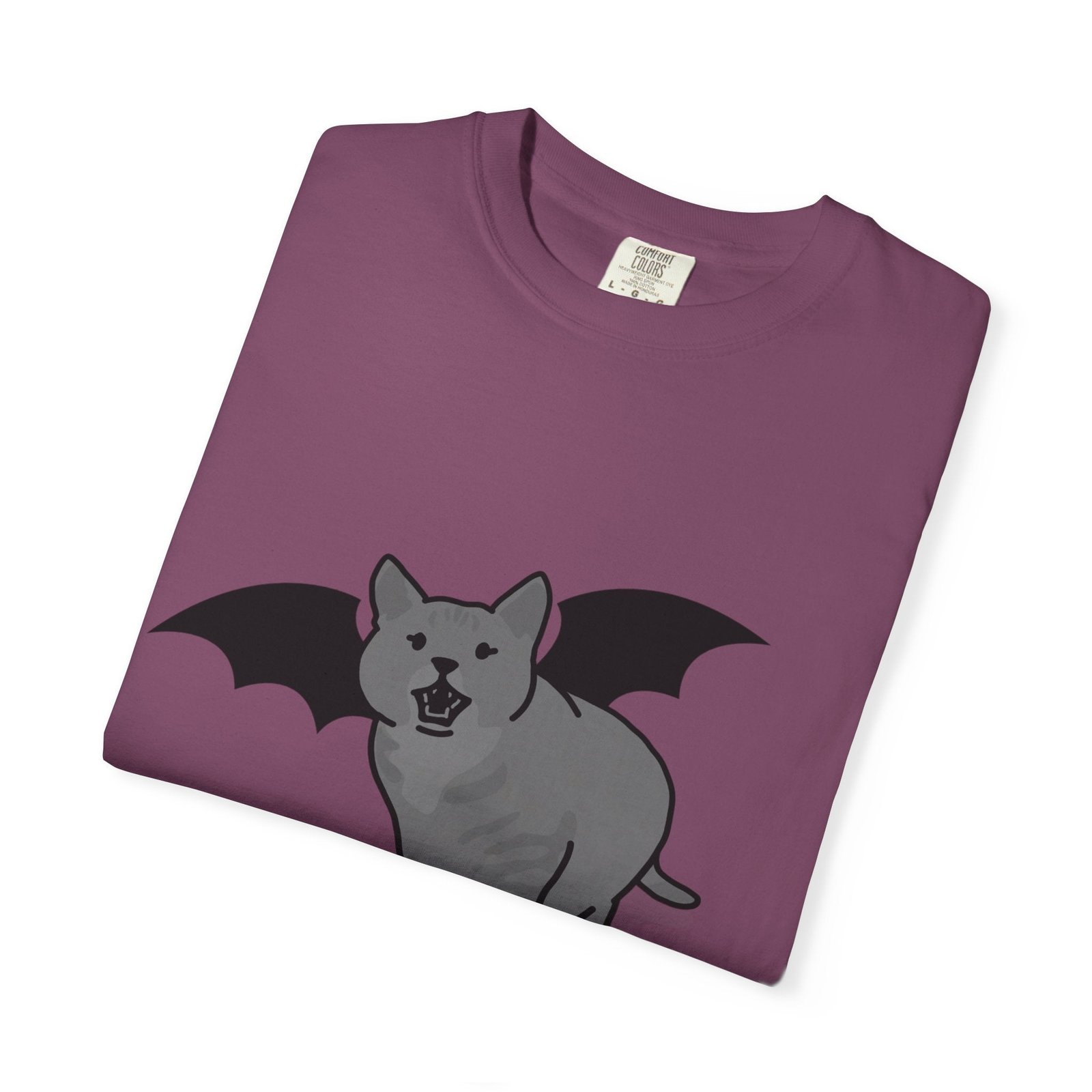 Bat Cat Unisex Tee | Gothic Alt Creature Graphic Tee