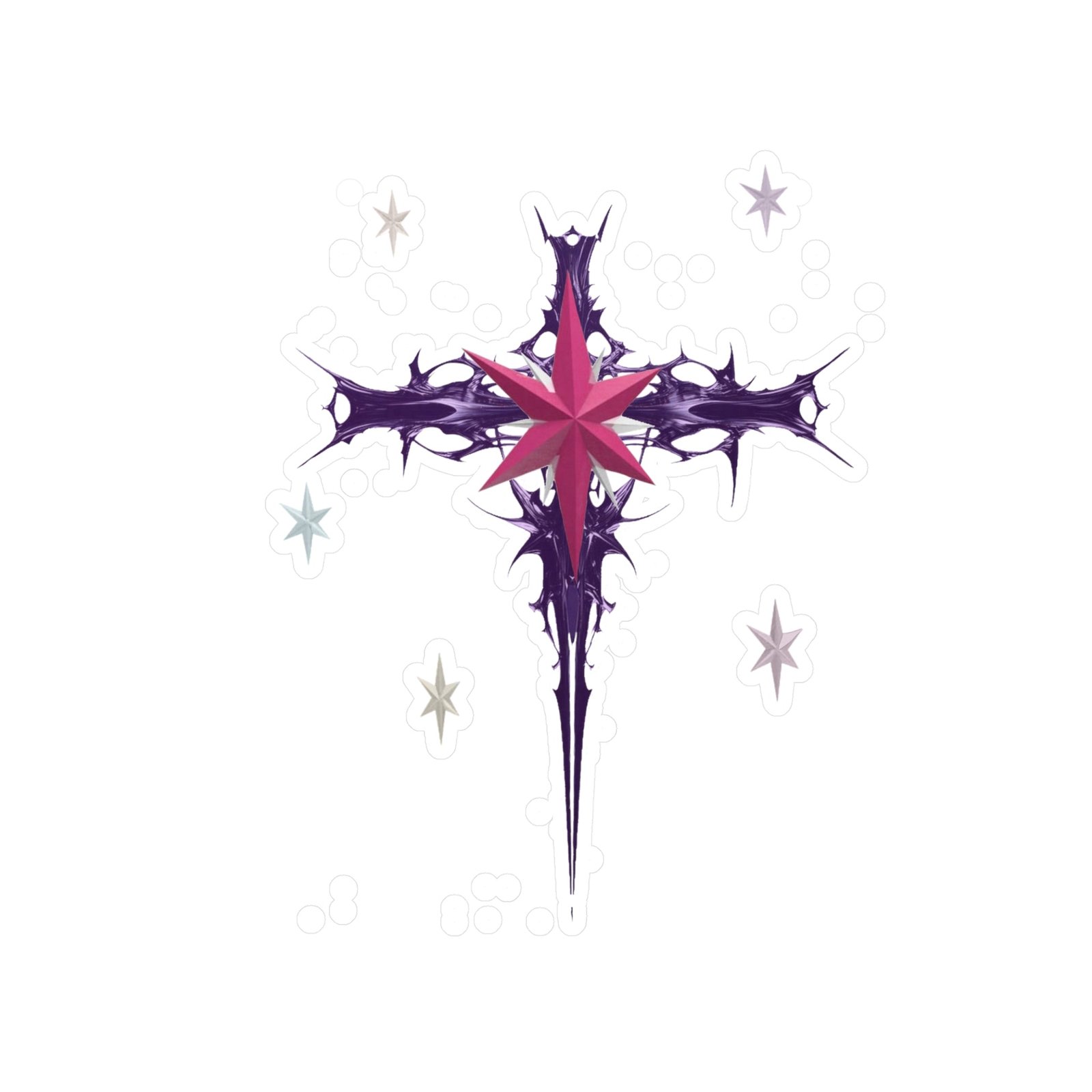 Sparkle Vinyl Decal | Magic Fanart Sticker