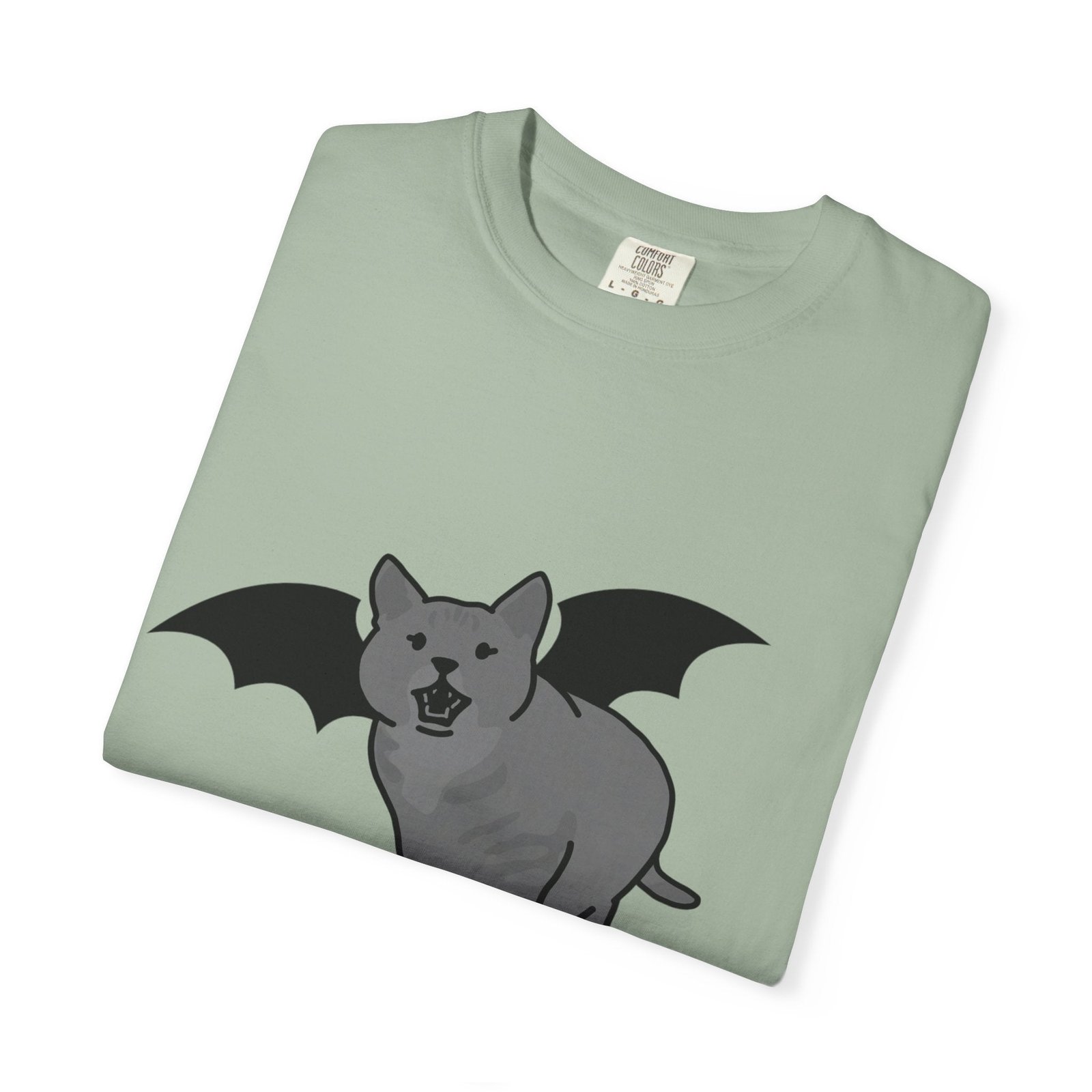 Bat Cat Unisex Tee | Gothic Alt Creature Graphic Tee