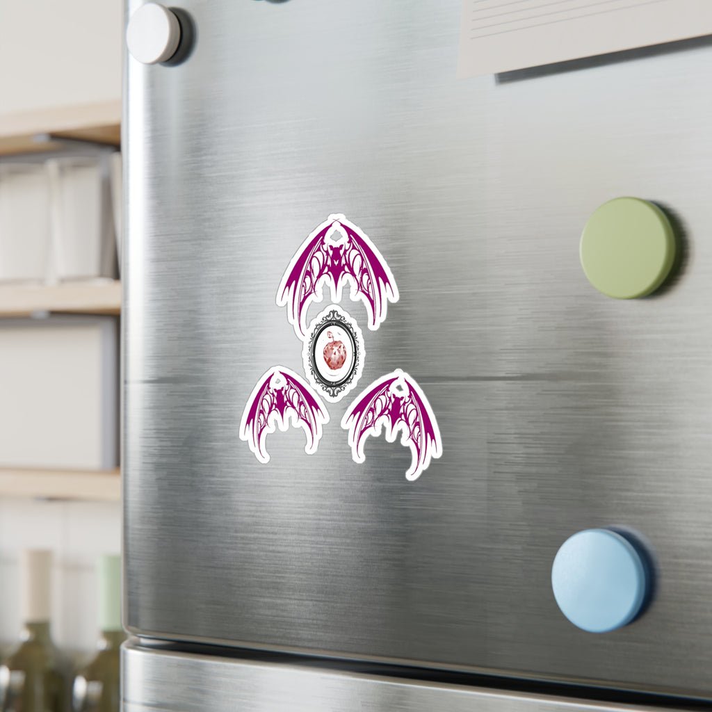 Fruit Bat Vinyl Decal Light Pink | Alt Creature Sticker
