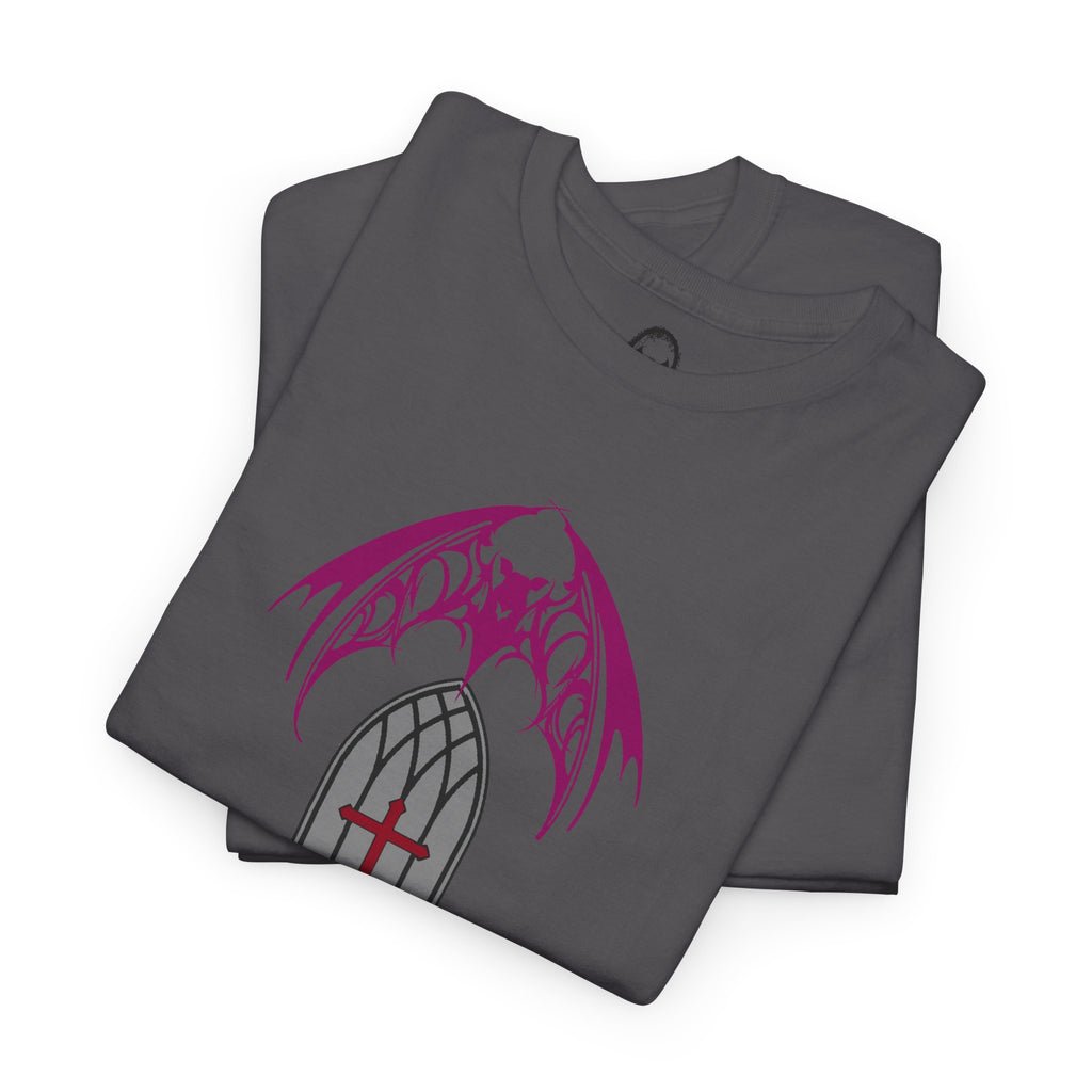 Cathedral Bat Unisex Tee | Gothic Alt Creature Graphic Tee