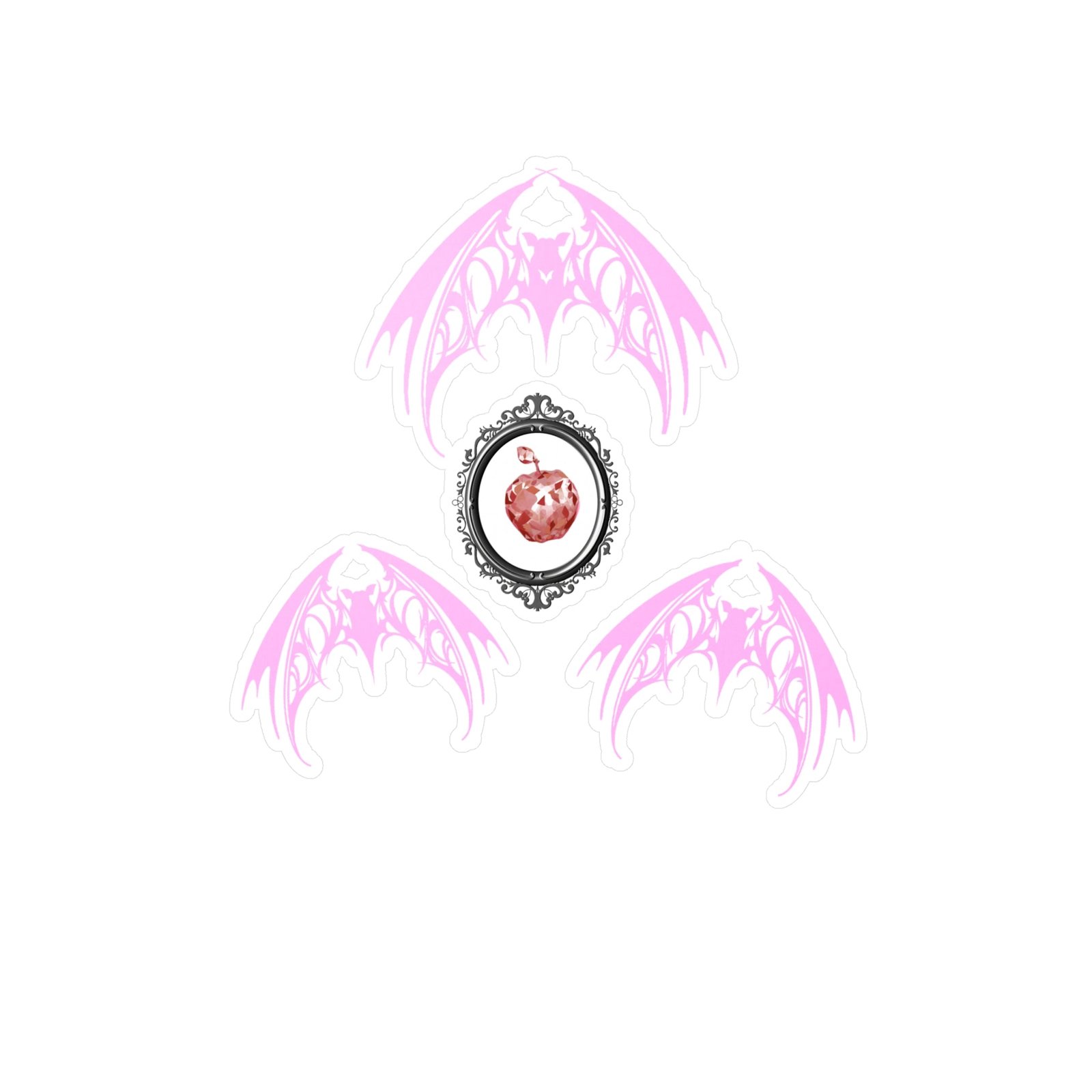 Fruit Bat Vinyl Decal Light Pink | Alt Creature Sticker