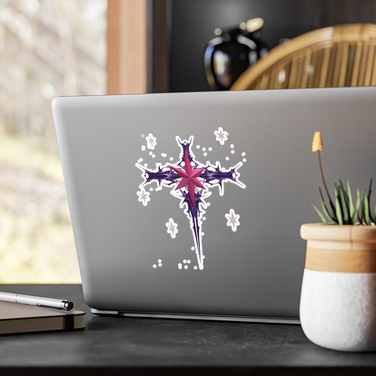Sparkle Vinyl Decal | Magic Fanart Sticker