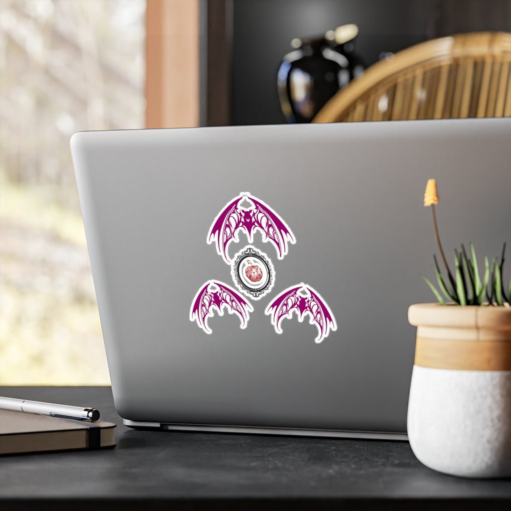 Fruit Bat Vinyl Decal Light Pink | Alt Creature Sticker