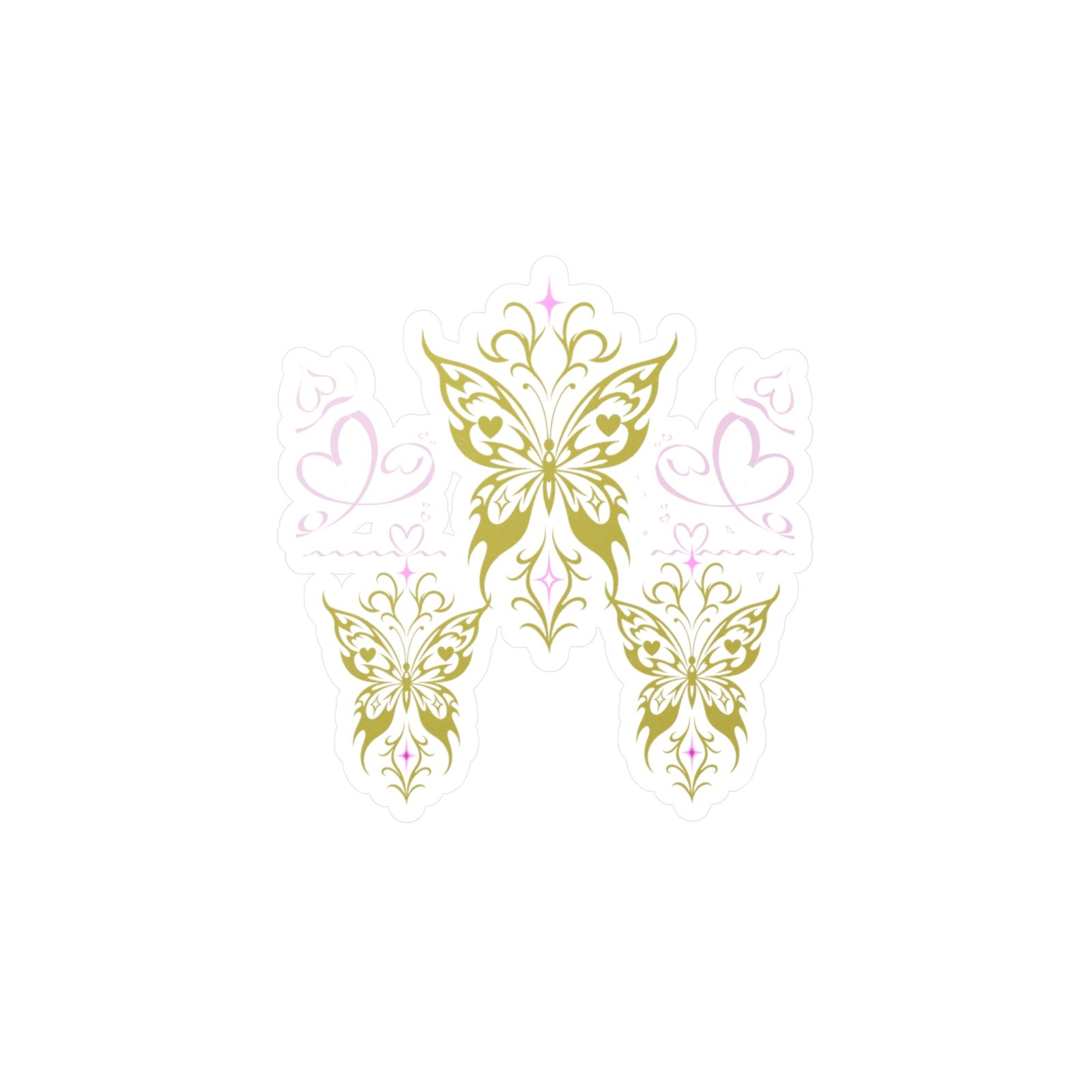 Butterfly Vinyl Decal | Alt Fashion Kindness Fanart Sticker