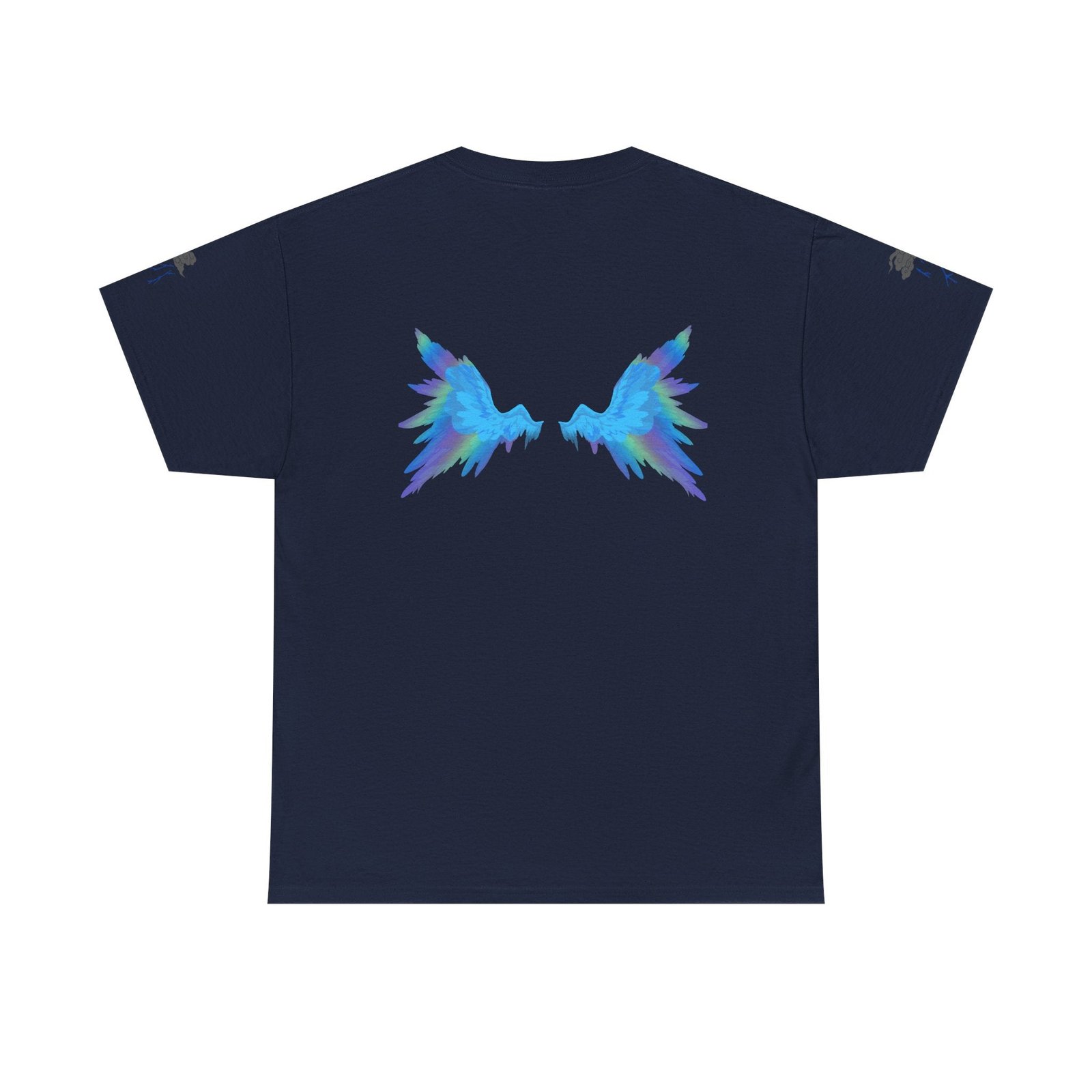 Rainbow Storm Unisex Tee | Alt Emo Colorful Graphic Tee