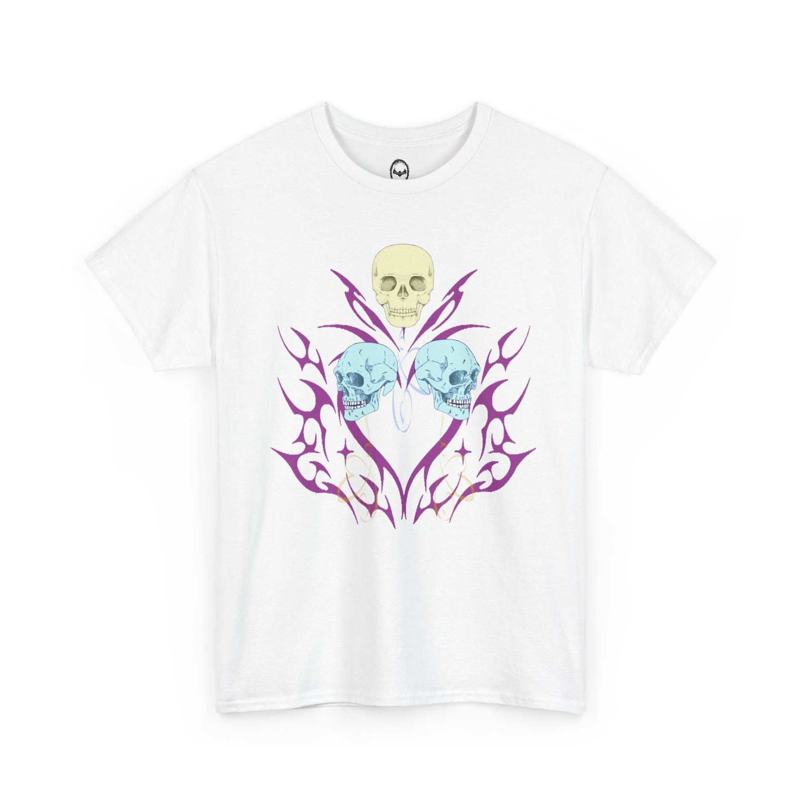 Skull balloon unisex tee punk emo graphic tee