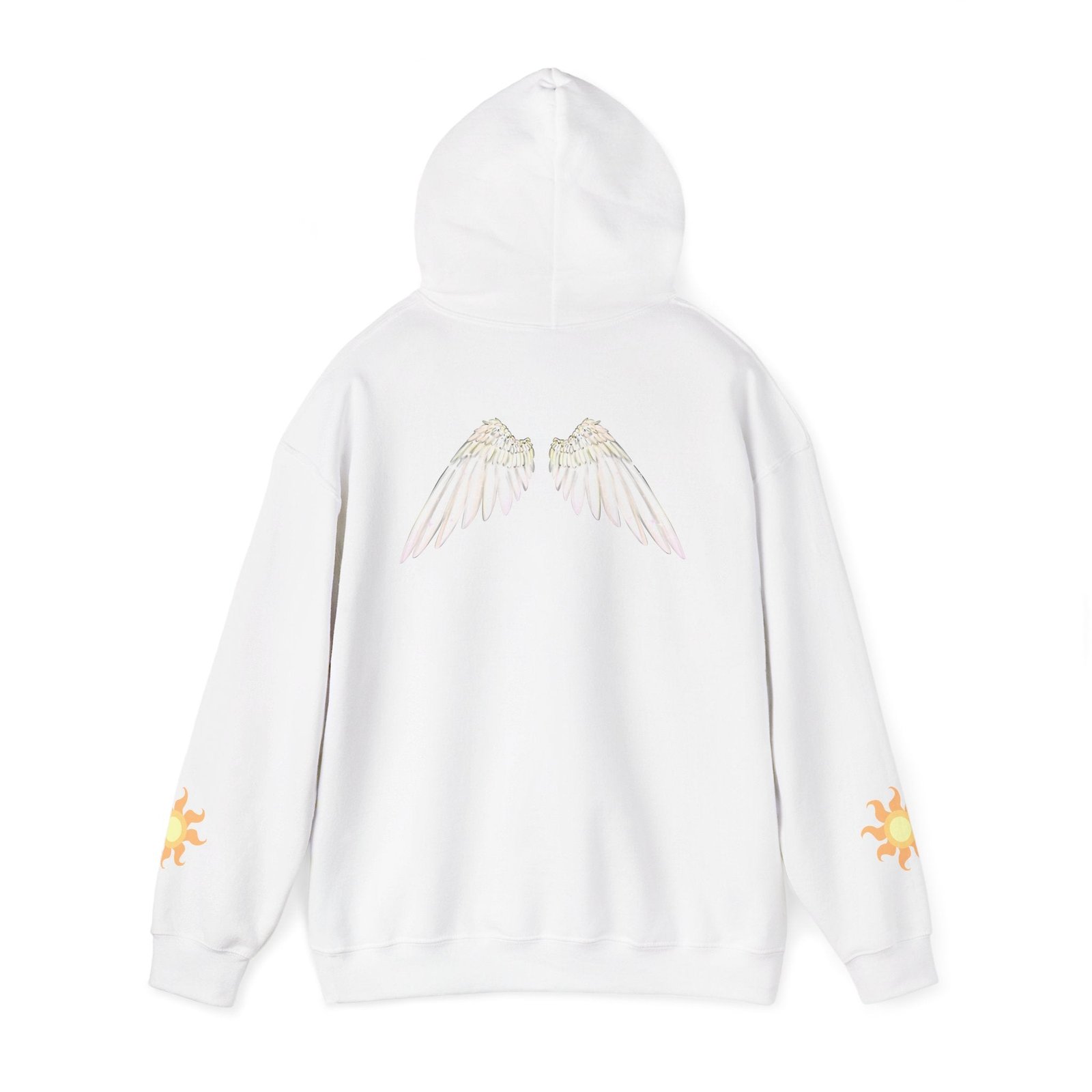 Celestial Alicorn Hoodie | Alt Mythical Wings Moon Graphic Sweatshirt