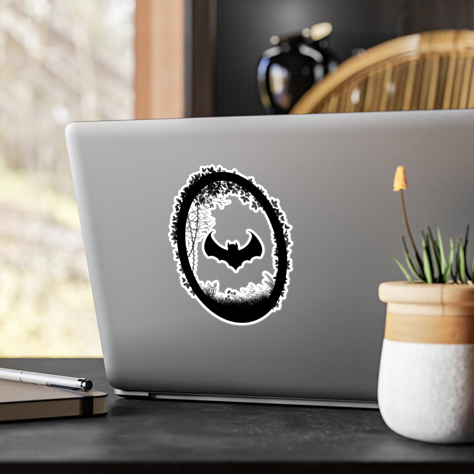 Bat Vinyl Decal | Gothic Alt Creature Sticker Decal