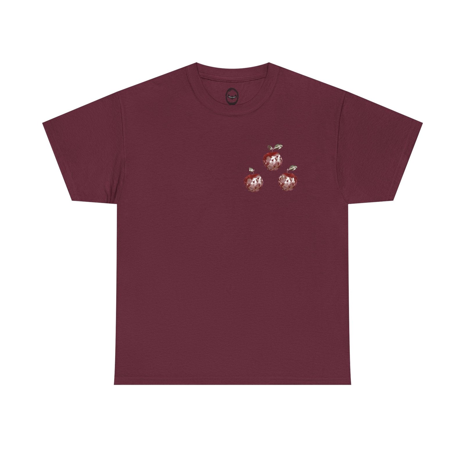 Crystal Apple Cross Graphic Tee | Alt Emo Creature Tee