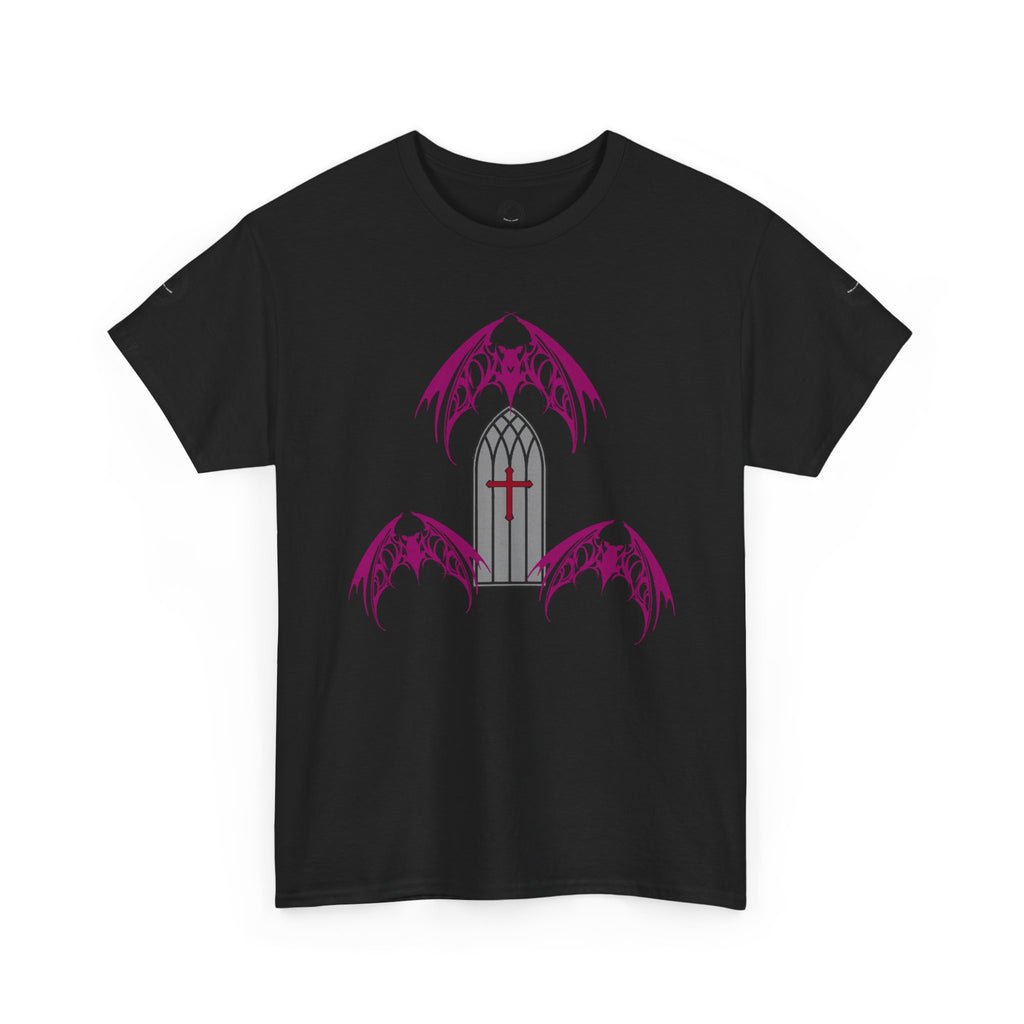 Cathedral Bat Unisex Tee | Gothic Alt Creature Graphic Tee