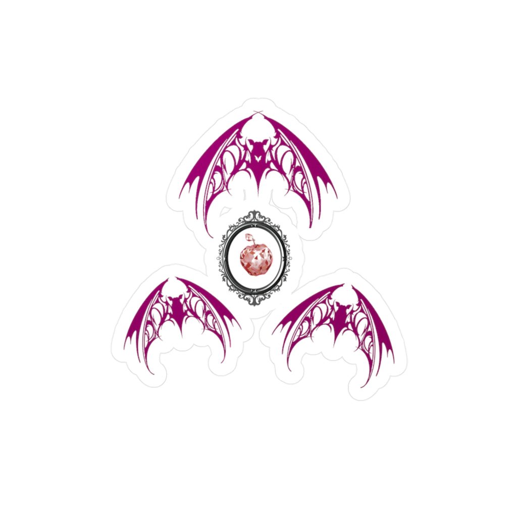 Fruit Bat Vinyl Decal Light Pink | Alt Creature Sticker