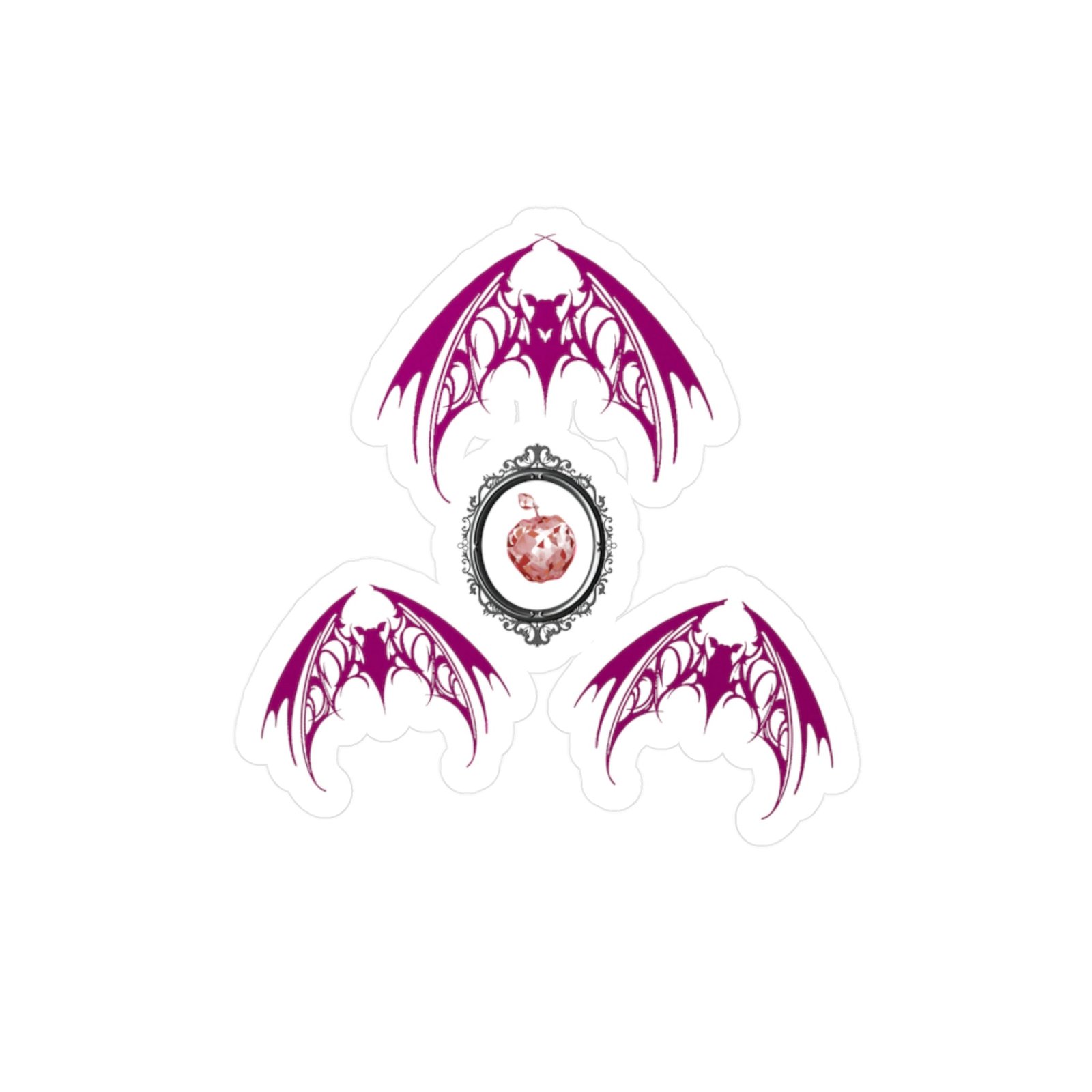 Fruit Bat Vinyl Decal Light Pink | Alt Creature Sticker