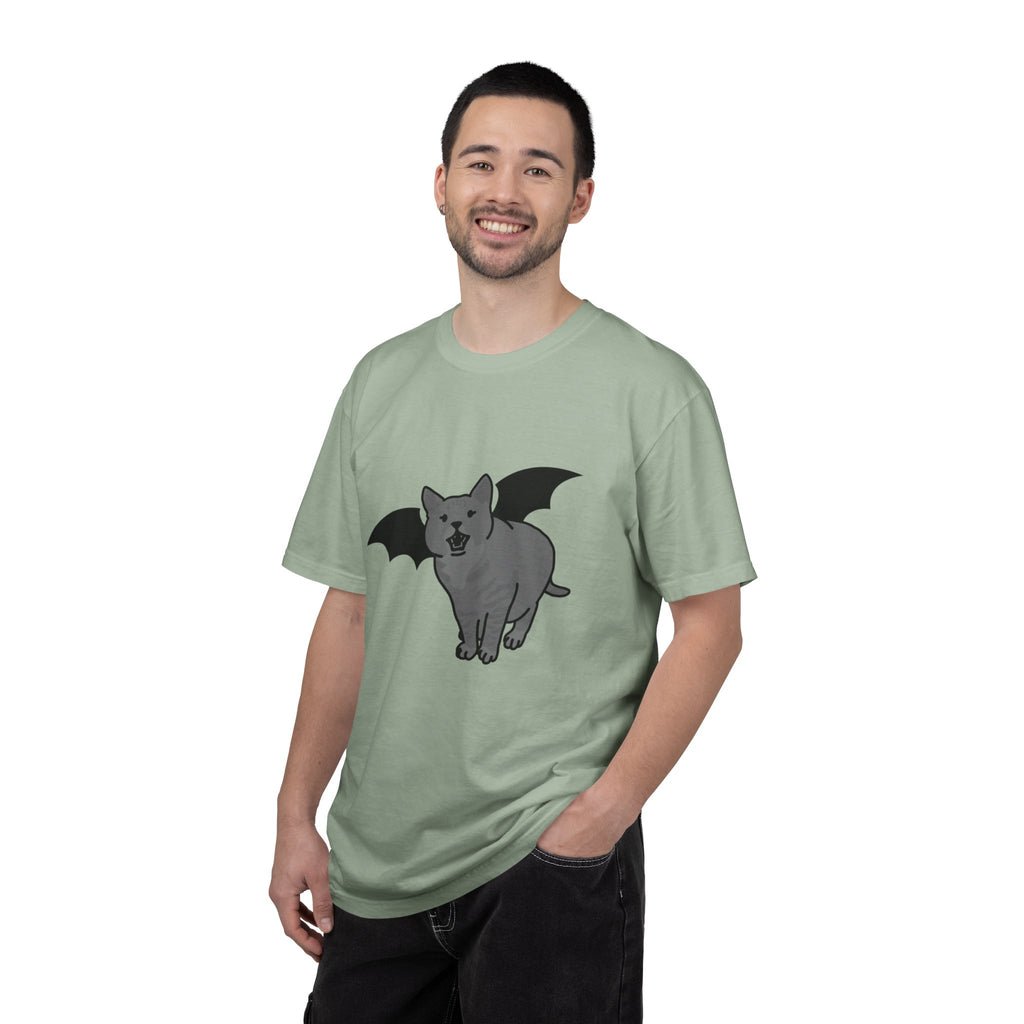 Bat Cat Unisex Tee | Gothic Alt Creature Graphic Tee