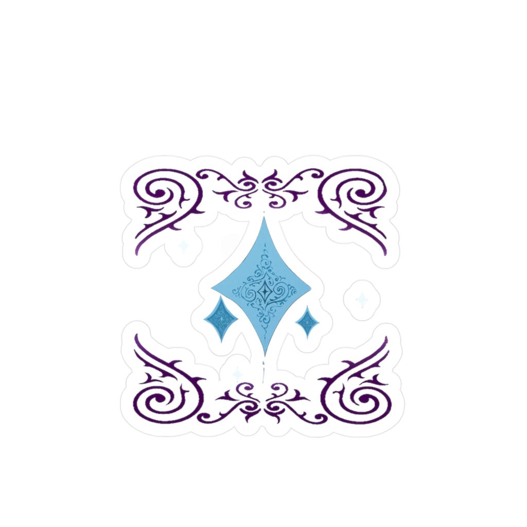 Rare Diamonds Vinyl Decal | Generosity Fanart Sticker