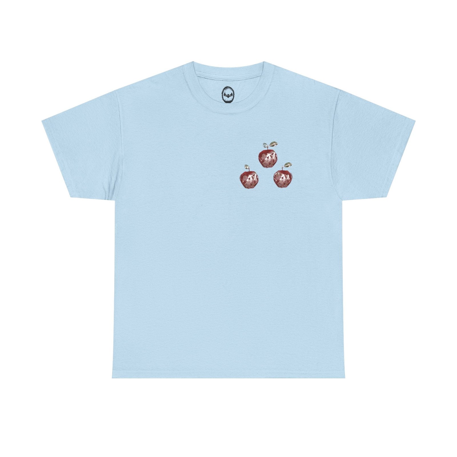 Crystal Apple Cross Graphic Tee | Alt Emo Creature Tee