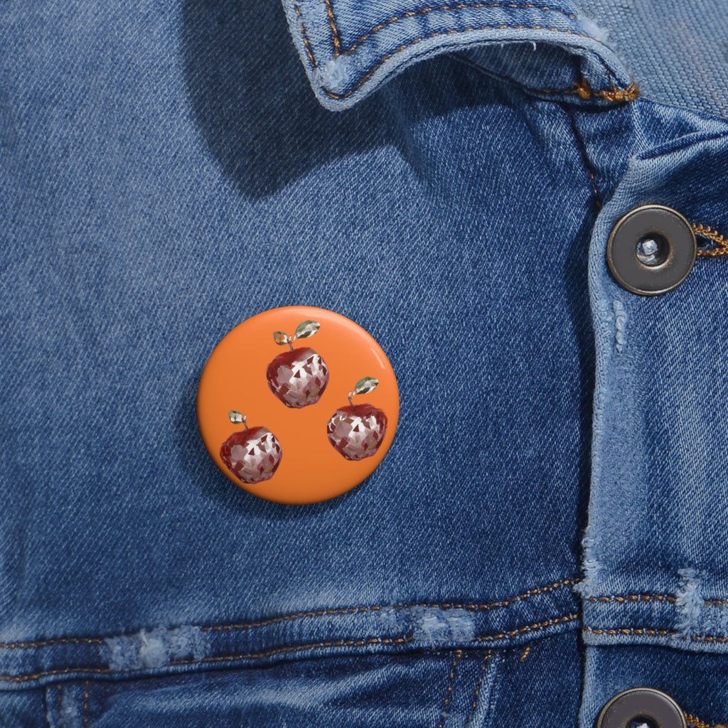 Apples Fanart Button Pin | Honesty Accessory