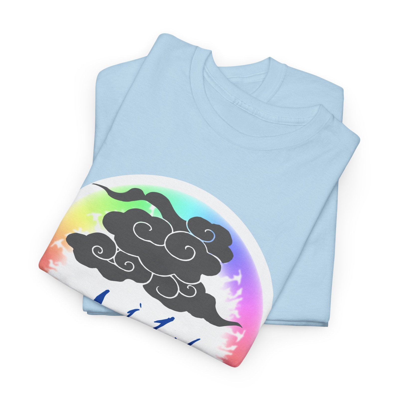 Rainboom Storm Cloud Unisex Tee | Alt Gothic Creature Graphic Tee