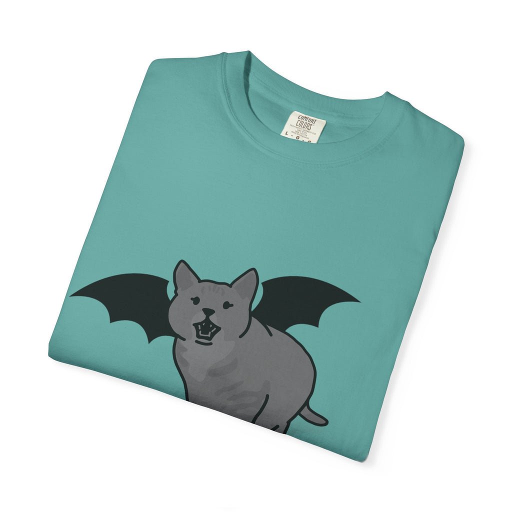 Bat Cat Unisex Tee | Gothic Alt Creature Graphic Tee