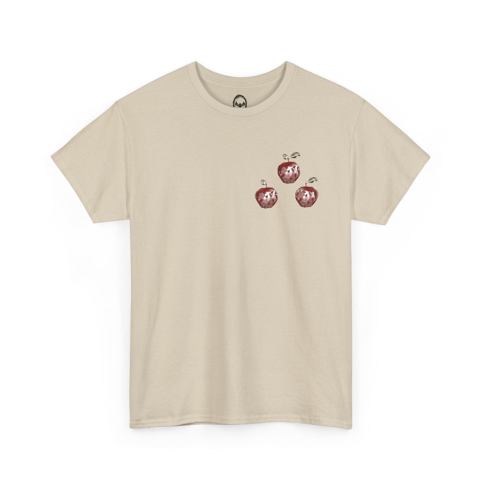Crystal Apple Cross Graphic Tee | Alt Emo Creature Tee
