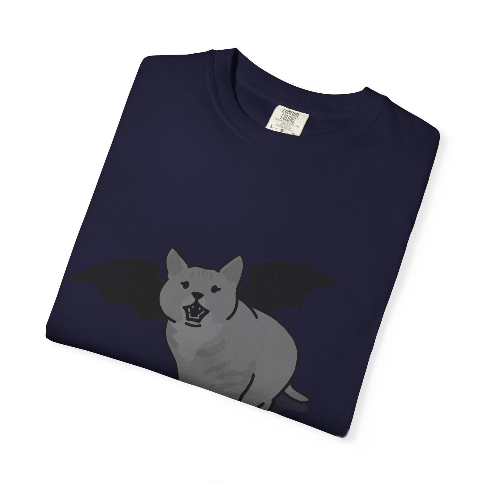 Bat Cat Unisex Tee | Gothic Alt Creature Graphic Tee