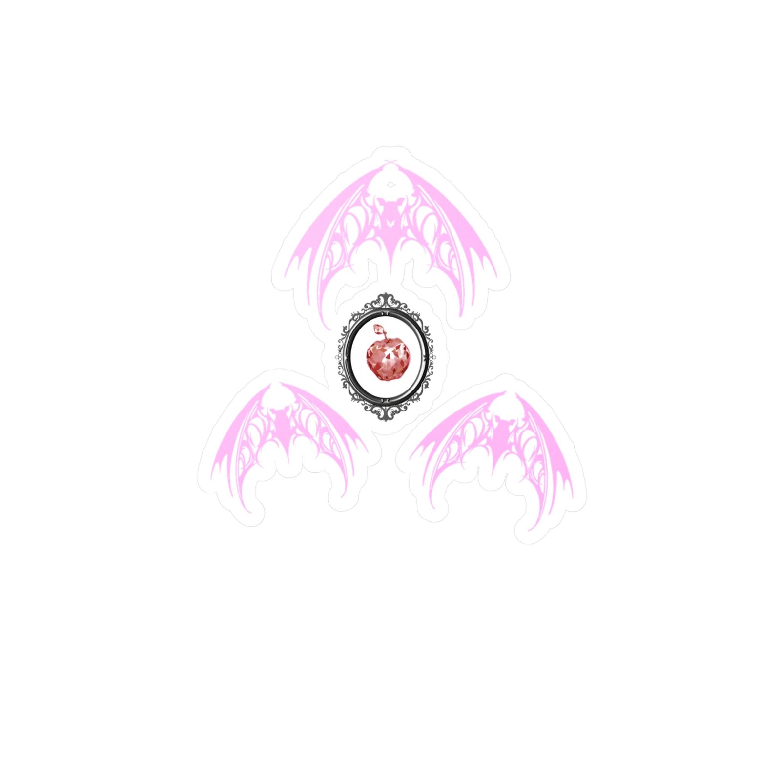Fruit Bat Vinyl Decal Light Pink | Alt Creature Sticker