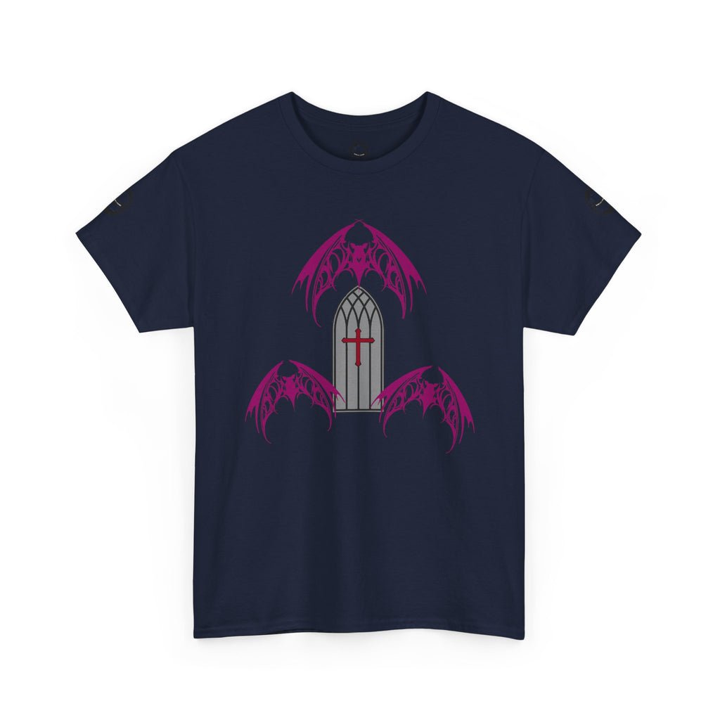 Cathedral Bat Unisex Tee | Gothic Alt Creature Graphic Tee